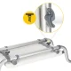 4Fizjo 1573 Submersible Bathtub Seat, White/Grey