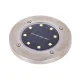 Solar Ground Garden Lights, 8 LED, Warm White, 4 Pcs