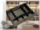 Underwear and Clothing Drawer Organizer with 7 Compartments, 44x34x11 cm, Grey