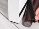 Self-Adhesive Under Door Draft Stopper for Cold and Noise, 96cm, brown