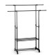 Massido 686200 standing clothes rack, black