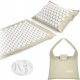 NEO Sport NS-902 Acupressure Acupuncture Massage Mat Set with Pillow, 70x44cm, Grey-White