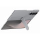 Samsung Galaxy Z Fold7 Silicone Case with Stand and Grip, Gray