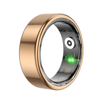 Maxlife MXSR-100 Smart Ring, Size 12, Gold