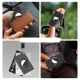 AirTag Wallet Card Case WAT-84, Carbon Fiber Pattern - Black