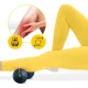 4Fizjo Double Massage Ball EPP 12 cm, Black/Blue