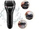 Electric Foot File and Callus Remover, Cordless, Large Set, Black