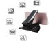 Car Dashboard Phone Holder with Clip, Black