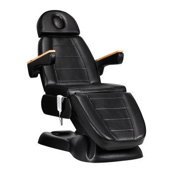 Electric Cosmetic Chair Sillon Lux 273B 3 Motors Black