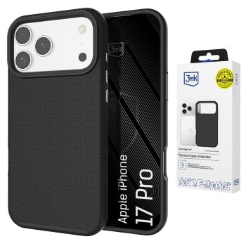 3mk Fortis MagCase for iPhone 17 Pro, Black