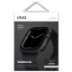 Apple Watch Series 4 / 5 / 6 / 7 / SE 44 / 45 mm Uniq Etui Valencia Case Cover, Graphite | Maciņš Vāks Apvalks...