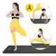 4Fizjo NBR Fitness and Yoga Mat 190x100x1.5 cm, Black