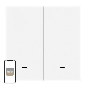 Moes ZT-B-EU2 ZigBee 2-Button Smart Scene Switch