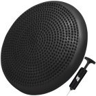 Balance Disc Stability Wobble Cussion Mat Pillow - Black, 34cm