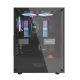 Computer Case Darkflash DK100, Black