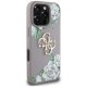 Guess iPhone 16 Pro Max vāciņš Grained Roses Big 4G Logo, violets