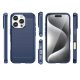 Чехол Carbon Case для iPhone 16 Pro Max, синий