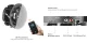 Ceiling Speakers 6.5\'\' 2x30W Wi-Fi (Active + Passive Pair), White