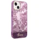 Guess iPhone 14 Plus Case Porcelain Collection Fuchsia