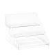 Transparent Nail Polish Display Stand C25 Organizer