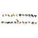 Kruzzel 00024816 Animal Figures Set with Case (48 Animals)
