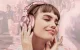 Belaidės ausinės Oneodio Fusion A70, rožinės