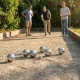 Bocce Ball Set with 8 Steel Boules Petanque Balls and Carrying Case