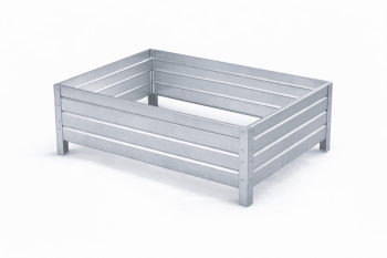 Galvanized Raised Garden Bed Klasika Garden 950x750x200 mm