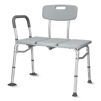 4Fizjo 1955 Wide Shower and Bath Chair with Backrest