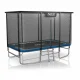 Rectangular Garden Trampoline 12x8ft 366x244cm with Net Neo-Sport