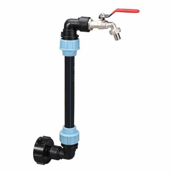 IBC Tote Faucet Tap Adapter for Garden Hose and Water Tank