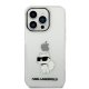 Apple iPhone 14 Pro Max 6.7\" Karl Lagerfeld Ikonik Choupette Case Cover (KLHCP14XHNCHTCT), Transparent