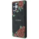 Guess Leather 4G Flowers MagSafe Case for Samsung Galaxy S25 Ultra - Black