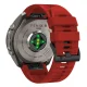Tech-Protect silicone strap for Garmin Fenix 5/6/6 Pro/7/8/8 Pro/E/9/9 Pro (51 mm), red