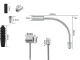 Bicycle Brake and Shift Cable and Housing Set with End Caps and Noodles