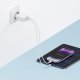 Cuktech A19 30W USB-A + USB-C Wall Charger White