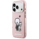 Karl Lagerfeld Karl & Choupette MagSafe aizmugurējais maciņš iPhone 17 Pro Max telefonam – rozā | Phone Case Cover
