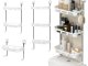 3-Tier Bathroom Shelf, Over the Toilet Storage Rack