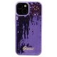 Guess iPhone 15 Case Sequin Script Metal, Purple