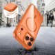 Tech-Protect MagMat MagSafe Case for iPhone 17 Pro Max, Transparent Orange