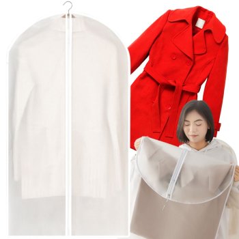 Large 60x137 cm garment bag with zipper