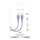 Puro ICON USB-C to USB-C Cable, 1.5m, Purple