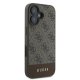 Guess 4G Bottom Stripe Case for iPhone 16 Plus - Brown