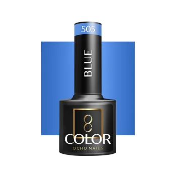 Ocho Nails Blue 505 Hybrid Gel Nail Polish, 5 g