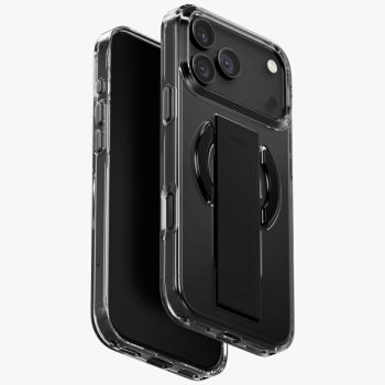 Uniq Heldro Air Phone Case Cover iPhone 17 Pro Max Magclick Charging - Black