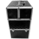 Professional Makeup Train Case XXL Organizer Box, black