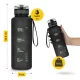 4FIZJO Tritan Sports Water Bottle 1000ml, Black