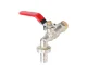 IBC Tank Tap 1000L with 1/2\" Hose Connection, Silver