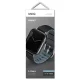 UNIQ pasek Linus Apple Watch Series 4/5/6/7/8/SE/SE2 38/40/41mm. Airosoft Silicone midnight black