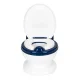 Ecotoys Baby Potty with Removable Bowl and Brush, Blue